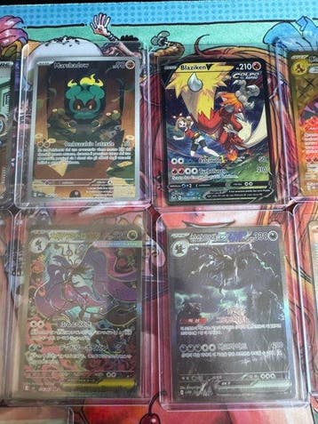 Pokémon - 16 Card - Ninetales, Charizard, Marshadow Foil,, Nieuw