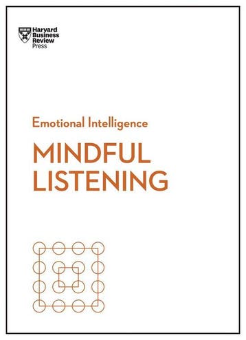 9781633696679 Mindful Listening Harvard Business Review, Verzenden, Nieuw, Harvard Business Review