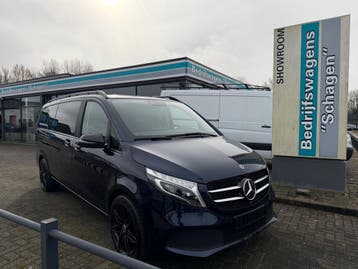 Mercedes-Benz V-Klasse 300d 4-MATIC L3 XXL DC | Avantgarde |, Automaat, Gebruikt, Euro 6, Blauw