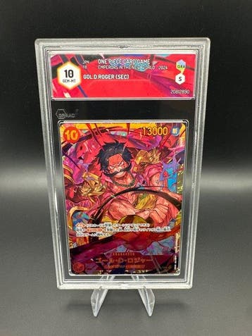 One Piece - 1 Graded card - Gol D. Roger OP09-118 SEC Secret, Nieuw