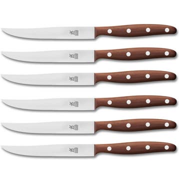 Robert Herder Windmühle Steakmes – RVS – Fijne Kartel, Ophalen of Verzenden, Nieuw, Rvs of Chroom, Bestekset