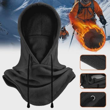 Unisex Winter Balaclava met Capuchon - Winddicht Fleece Mask, Verzenden, Nieuw