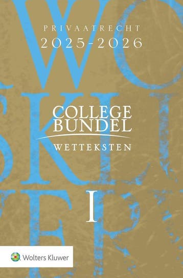 Collegebundel 2025-2026, 9789013178739, Boeken, Studieboeken en Cursussen, Verzenden, Zo goed als nieuw, HBO