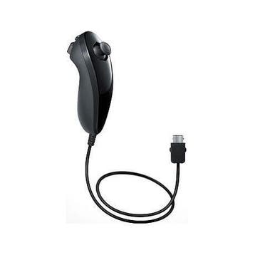 Wii Nunchuk Zwart (Third Party) (Wii Accessoires), Ophalen of Verzenden, Zo goed als nieuw