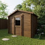 Houten Tuinhuis met Bitumen Dak 269 x 156 cm - 2,8 m², Verzenden, Nieuw, Hout