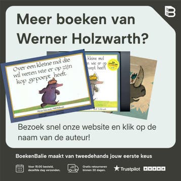 Over een kleine mol die wil weten wie er op zijn kop gepoept, Verzenden, Zo goed als nieuw, Werner Holzwarth