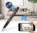 Spy pen spionage verborgen camera audio video FULLHD + WIFI, Verzenden, Nieuw