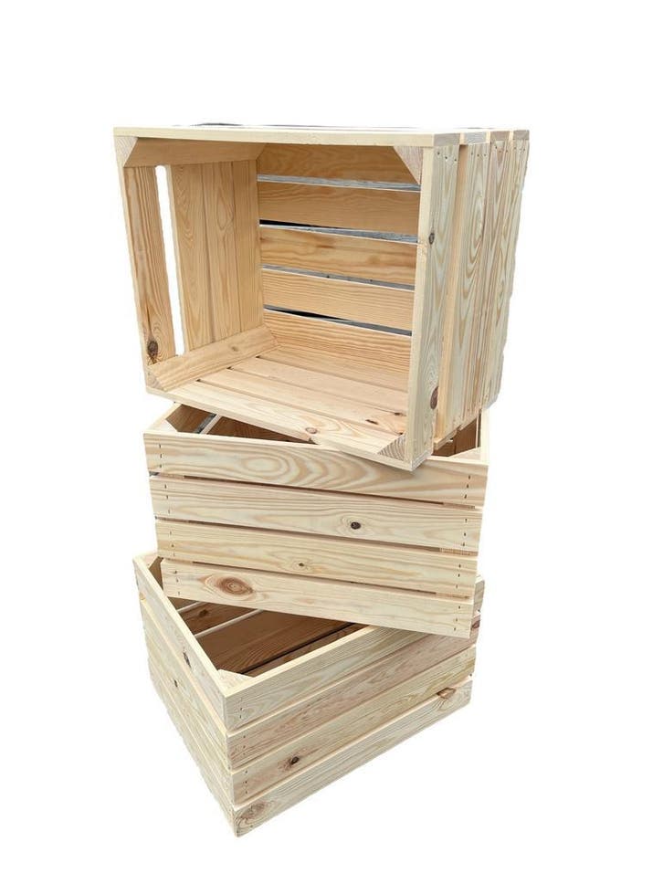 Zeer stevige NIEUWE fruitkisten ! Div kleuren  Va €13,95, Huis en Inrichting, Woonaccessoires | Kisten, 50 tot 100 cm, Nieuw, Minder dan 50 cm