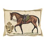 gobelin kussen paard zadel groen 30x45cm, Huis en Inrichting, Verzenden, Nieuw