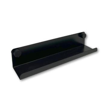 Wandplank Zwart Smal 35cm, Nieuw