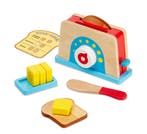 Melissa & Doug  Houten Broodrooster (10-Delig), Ophalen of Verzenden, Nieuw