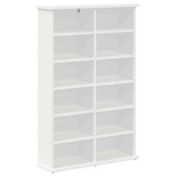 Media Kast Modern Wit | Tweedekansje | OP=OP, 150 discs of meer, Ophalen of Verzenden, Zo goed als nieuw, Cd's