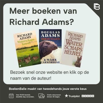 Waterschapsheuvel 9789022575420 Richard Adams, Boeken, Verzenden, Gelezen, Richard Adams