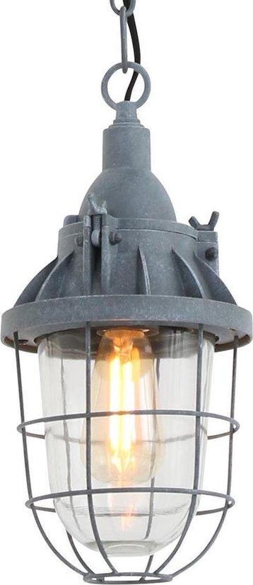2dekans | Hanglamp Mexlite Ebbe - Grijs, Ophalen of Verzenden, Zo goed als nieuw