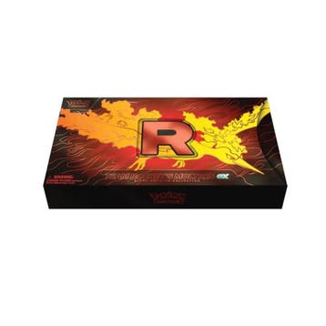 Pokémon TCG - Team Rockets Moltres ex Ultra Premium Coll.., Hobby en Vrije tijd, Verzamelkaartspellen | Pokémon, Verzenden, Zo goed als nieuw