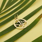 Gouden hanger; Geloof hoop en liefde (Hanger of bedel), Ophalen of Verzenden, Gebruikt, Goud, Overige merken