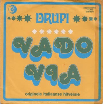 vinyl single 7 inch - Drupi - Vado Via, Verzenden, Zo goed als nieuw, 7 inch, Rock en Metal