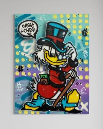 Okyes (1987) - Cash Lover (100% handpainted)