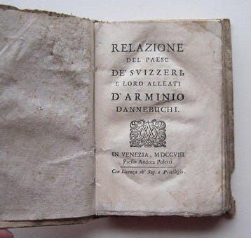 [Bianchi Vendramino] Arminio Dannebuchu - Relazione del