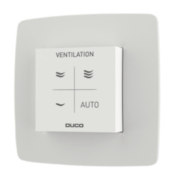 Duco vocht ruimtesensor - RF 230V WIT (0000-4606), Doe-het-zelf en Verbouw, Ventilatie en Afzuiging, Nieuw, Verzenden