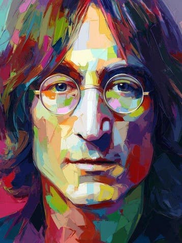 Canvas Fit - Alberto Ricardo - Lenon. “La mirada que imaginó, Nieuw in verpakking