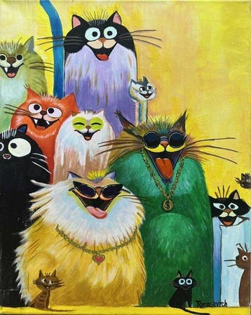 Aleksander Tomasievych (XXI) - Sunlit Feline Chorus