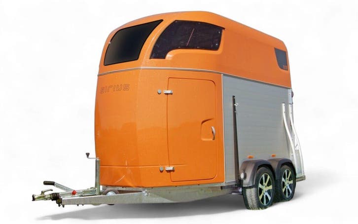 Sirius S75 Aluminium + Polyester Paardentrailer, Dieren en Toebehoren, Paarden en Pony's | Trailers en Aanhangwagens, Ophalen