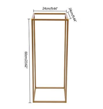 Set van 10 Gouden Geometrische Bloemenstandaards Decoratie, Verzenden, Nieuw