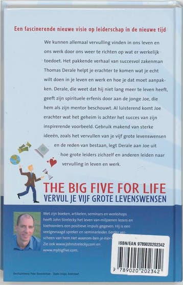 The Big Five for Life, Vervul je 5 grote levenswensen, Boeken, Verzenden, Zo goed als nieuw, J. Strelecky