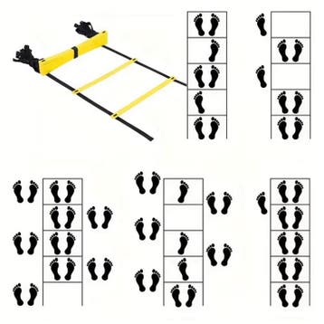 Agility Ladder voor Voetbal en Fitness Snelheidstraining, Verzenden, Nieuw