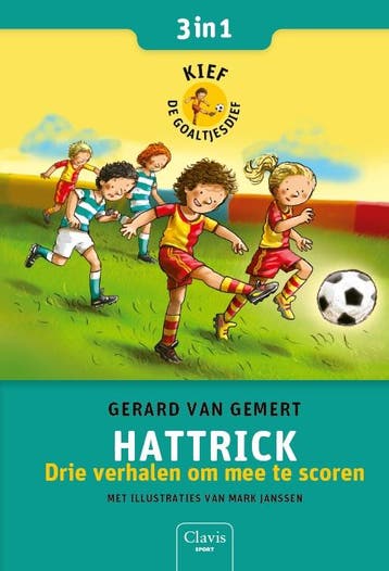 Hattrick / Kief de goaltjesdief - Gerard van Gemert, Boeken, Verzenden, Gelezen, Gerard van Gemert