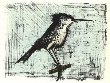 Bernard Buffet (1928-1999) - Loiseau, Antiek en Kunst
