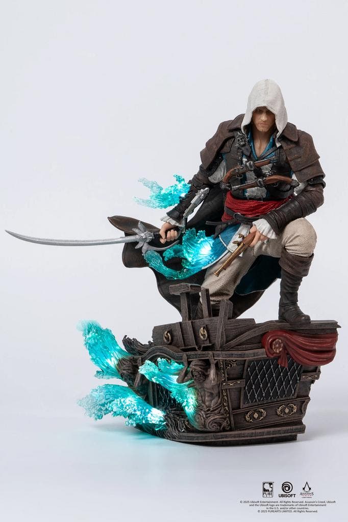 Asssassins Creed Black Flag Resynced Animus Statue 1/8 Edwa, Verzamelen, Film en Tv, Nieuw, Ophalen of Verzenden