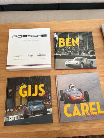 Book - Porsche - Dutch Racing Legends (Gijs van Lennep-Ben, Nieuw
