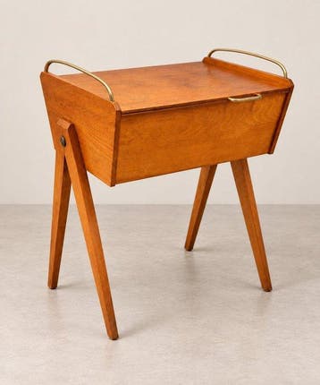 Naaidoos - Hout - Mid-century naaikist