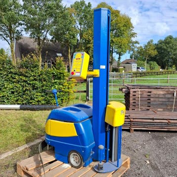 Semi automatische mobiele folie wikkelmachine Fromm, FR29