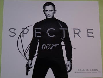 James Bond 007: Spectre - Daniel Craig – Signed Official, Nieuw