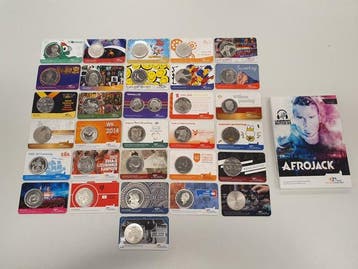 Nederland - Collectie coincards + 1x proof 2014-2023 -