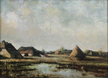 Marinus Bies (1894-1975) - Boerderijlandschap