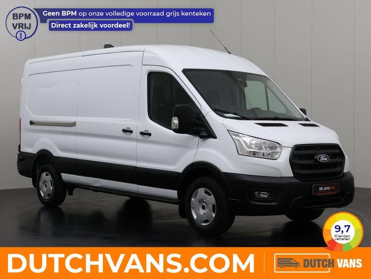 Ford Transit 130PK Bestelbus 2024 L3 H2 Diesel, Auto's, Bestelauto's, Te koop, Handgeschakeld, BTW verrekenbaar, Diesel, Wit, Ford