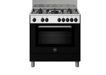 La Germania gasfornuis 80cm 5 branders elektrische oven, Verzenden, 60 cm of meer, Nieuw, Energieklasse A of zuiniger