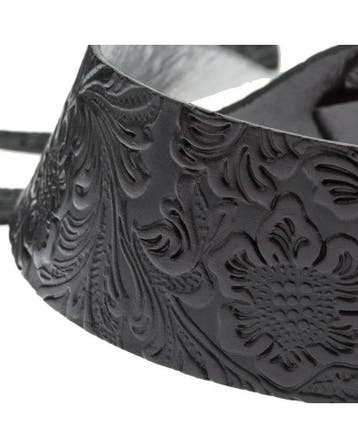 Gitaarband Magrabo HC Esbossed Flores Black 6 cm, Ophalen of Verzenden, Nieuw, Elektrische gitaar