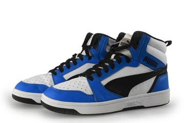 Puma Hoge sneakers Jongens in maat 39 Blauw, Verzenden, Jongen of Meisje, Puma, Schoenen