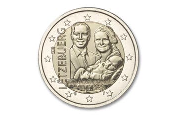 2 euro Prins Charles (Reliëf) 2020 - Luxemburg, Verzenden