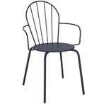 Stoelen | ADELINE | Staal | Leisteenblauw | In-/Outdoor |, Verzenden, Nieuw in verpakking