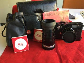 Leica CL + Summicron-C 2.0/40 + Elmar-C 4.0/90 + extra