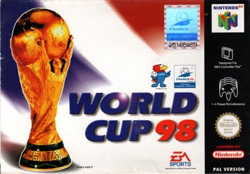 N64 World Cup 98 (In doos), Spelcomputers en Games, Verzenden, Zo goed als nieuw