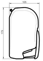 Thule 8000 400 Wit-Sapphire Blue, Ophalen of Verzenden, Nieuw, Thule