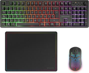 Mars Gaming MCPWX Combo | 3200DPI Muis | Laatste Stuk!, Gebruikt, Ergonomisch, Ophalen of Verzenden, Draadloos