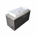 Onderkast Sanicare Q16 97,9x44,4 cm Twee Lades Schots-Eiken, Ophalen of Verzenden, Nieuw